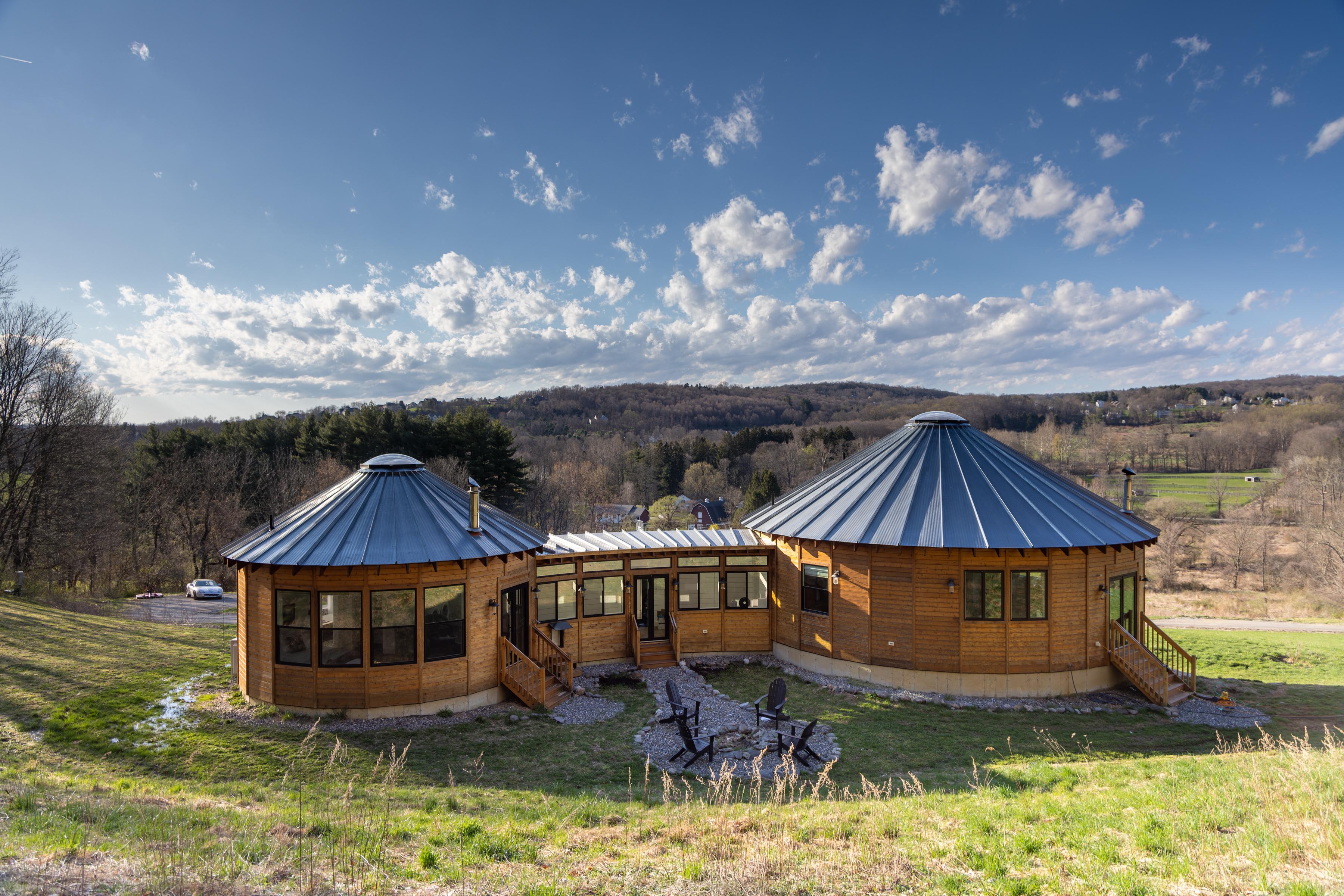 Upstate New York Tandem Yurt